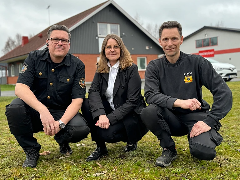 Robin och Pernilla Engvall tillsammans med Jimmy Ljunggren